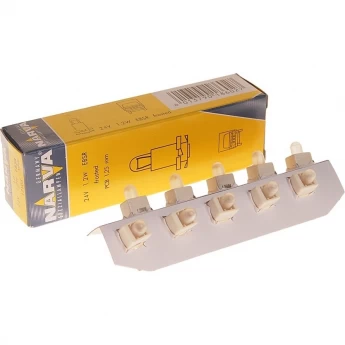 Лампа NARVA BAX1.2W EBSR 24V с белым патроном Лампа NARVA BAX1.2W EBSR 24V с белым патроном