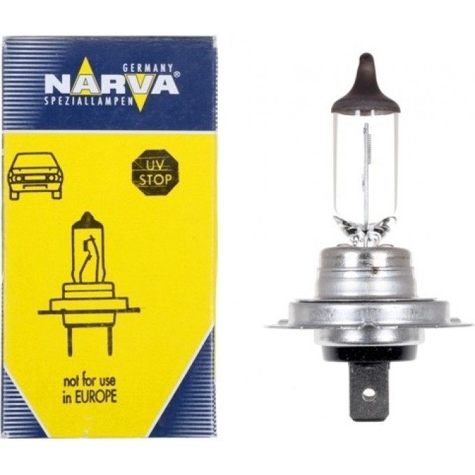 Лампа NARVA RALLYE H7 80W 12V PX26d 47386709 Лампа NARVA RALLYE H7 80W 12V PX26d 47386709