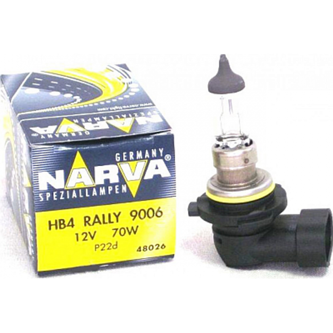 Лампа NARVA RALLYE HB4 12V 70W RA P22d C1 84209194 Лампа NARVA RALLYE HB4 12V 70W RA P22d C1 84209194