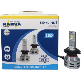 Лампа NARVA RANGE PERFORMANCE LED H7 20W NVA X2 6000K PX26d 2шт.