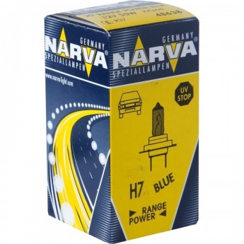 Лампа NARVA RANGE POWER BLUE+ H7 55 12V PX26d