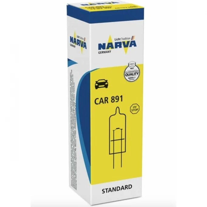 Лампа NARVA STANDARD №891 8W G4 12V 96758972 Лампа NARVA STANDARD №891 8W G4 12V 96758972