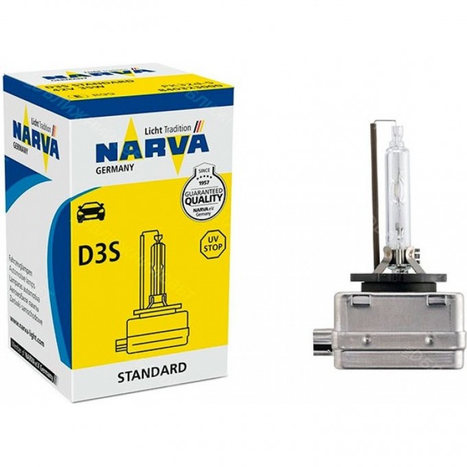 Лампа NARVA XENON D3S 42V 35W PK32D-5 117421032 Лампа NARVA XENON D3S 42V 35W PK32D-5 117421032